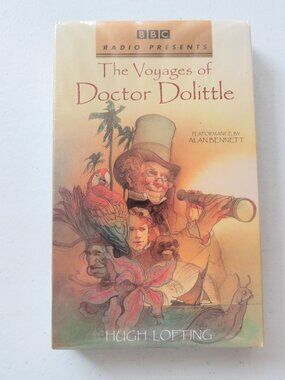 The Voyages of Doctor Dolittle Hugh Lofting 2 New Audio cassettes 1998